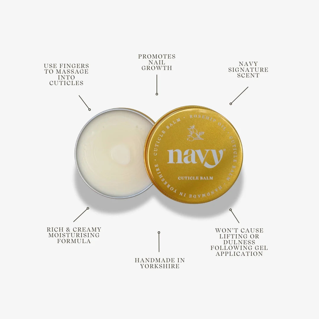 Navy Cuticle Balm