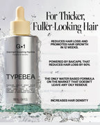 TYPEBEA G•1 Overnight Boosting Peptide Hair Growth Serum