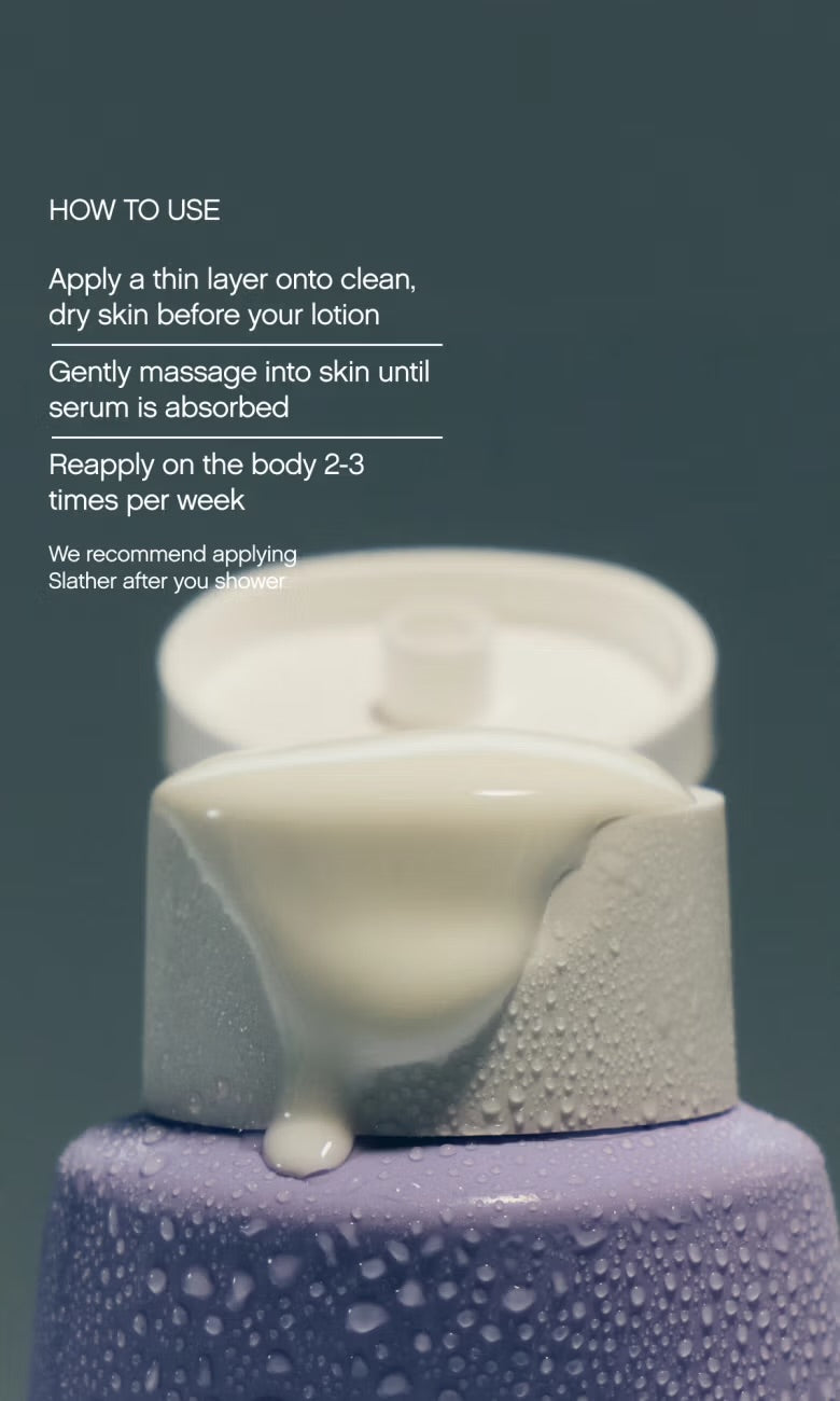 Topicals Slather Exfoliating Body Serum
