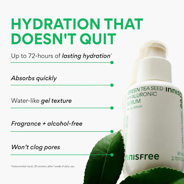 innisfree Green Tea Seed Hyaluronic Refillable Serum