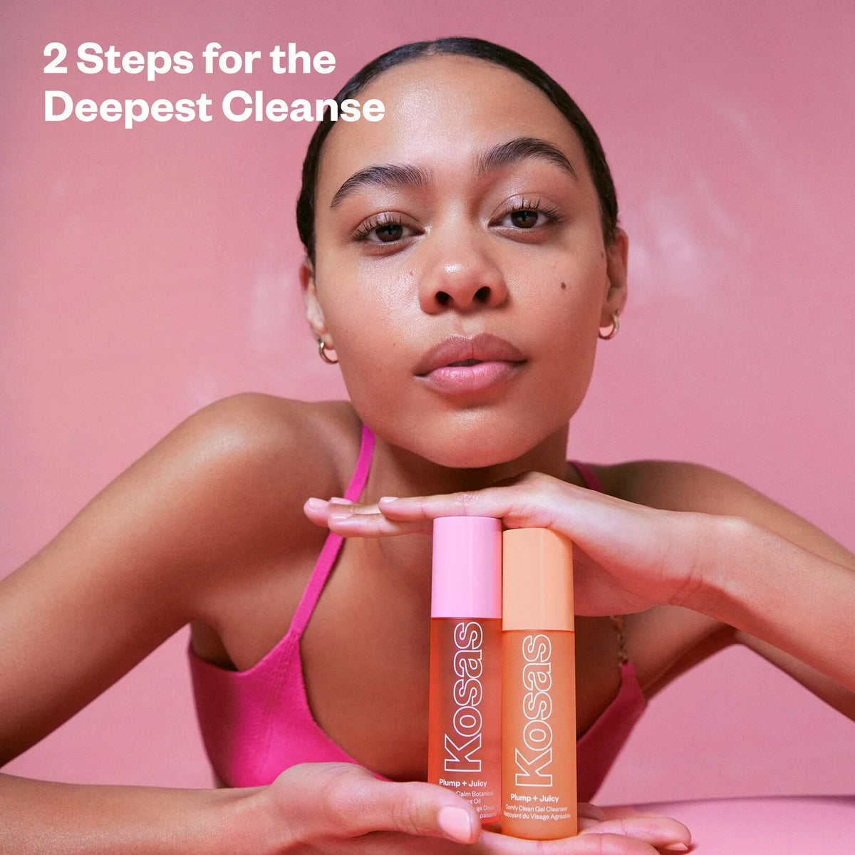 Kosas Mini Plump + Juicy Double Cleansing System