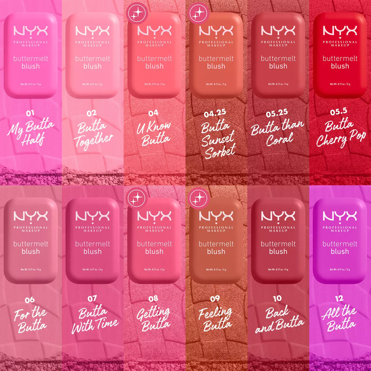 NYX Professional Makeup Buttermelt Blush