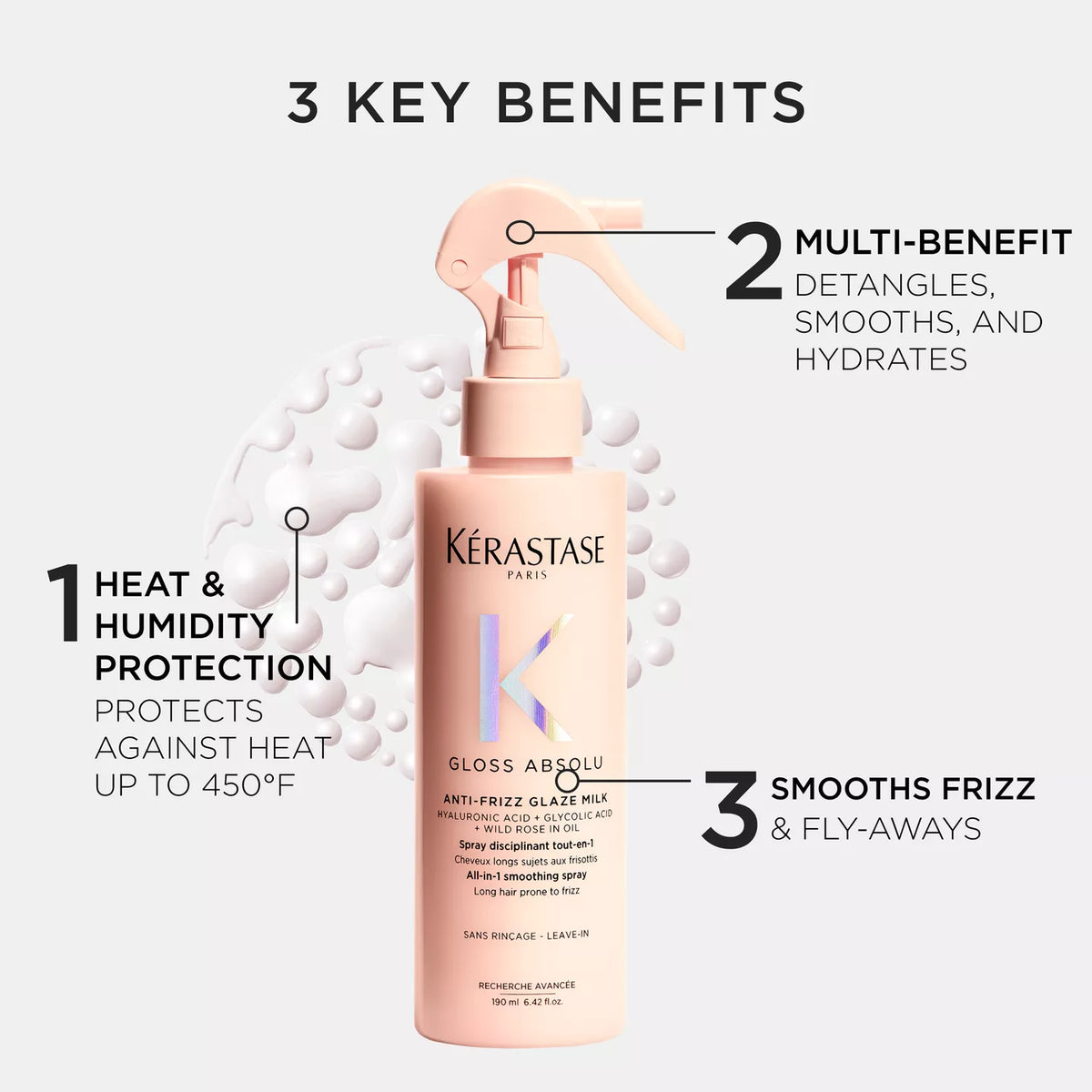 Kerastase Gloss Absolu Anti-Frizz Glaze Milk