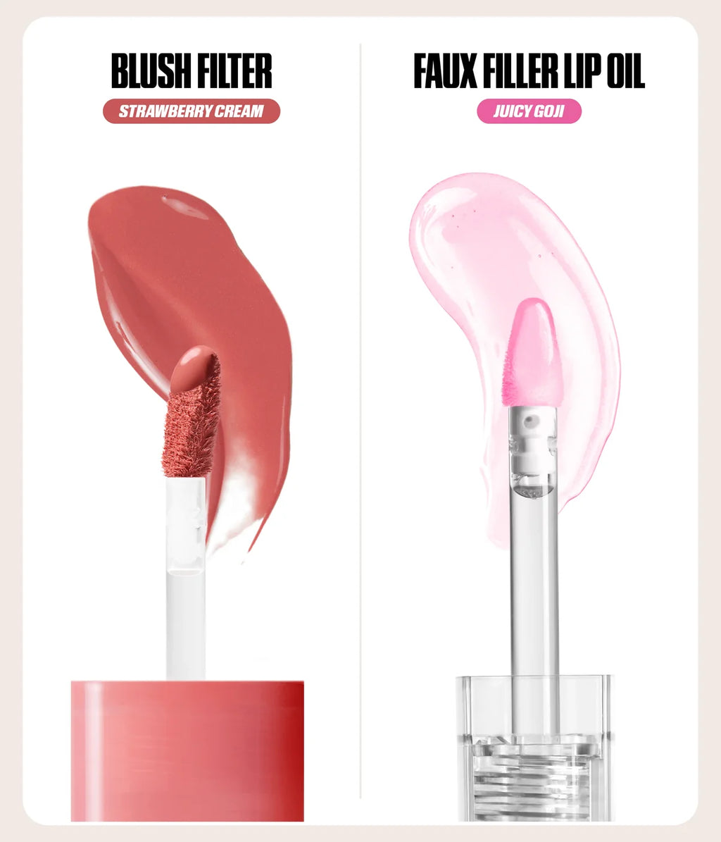 HUDA BEAUTY Cheek & Lip Duo