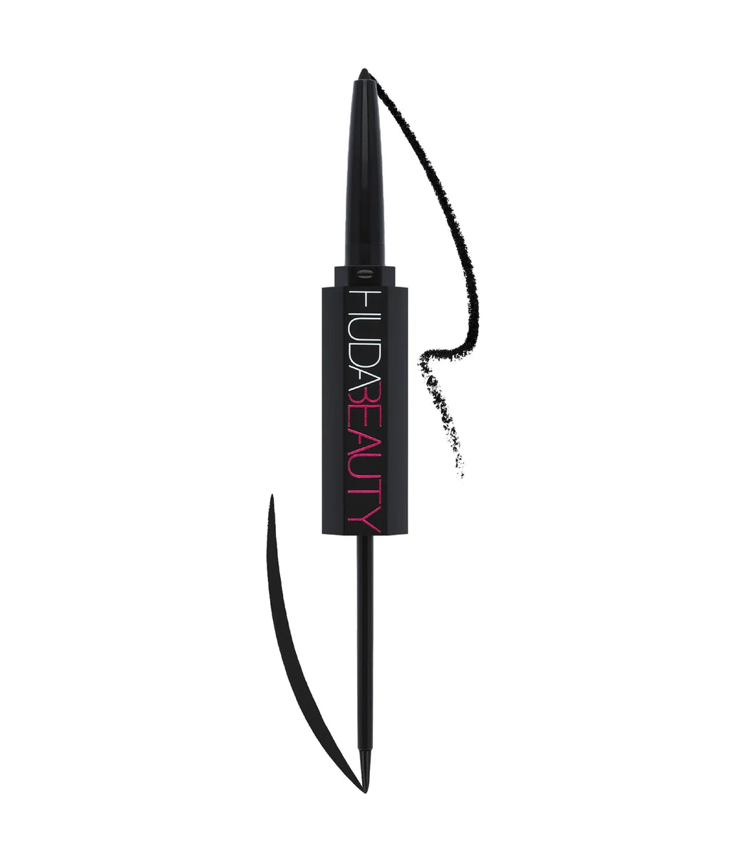 HUDA BEAUTY Life Liner Double Ended Eyeliner Liquid & Pencil