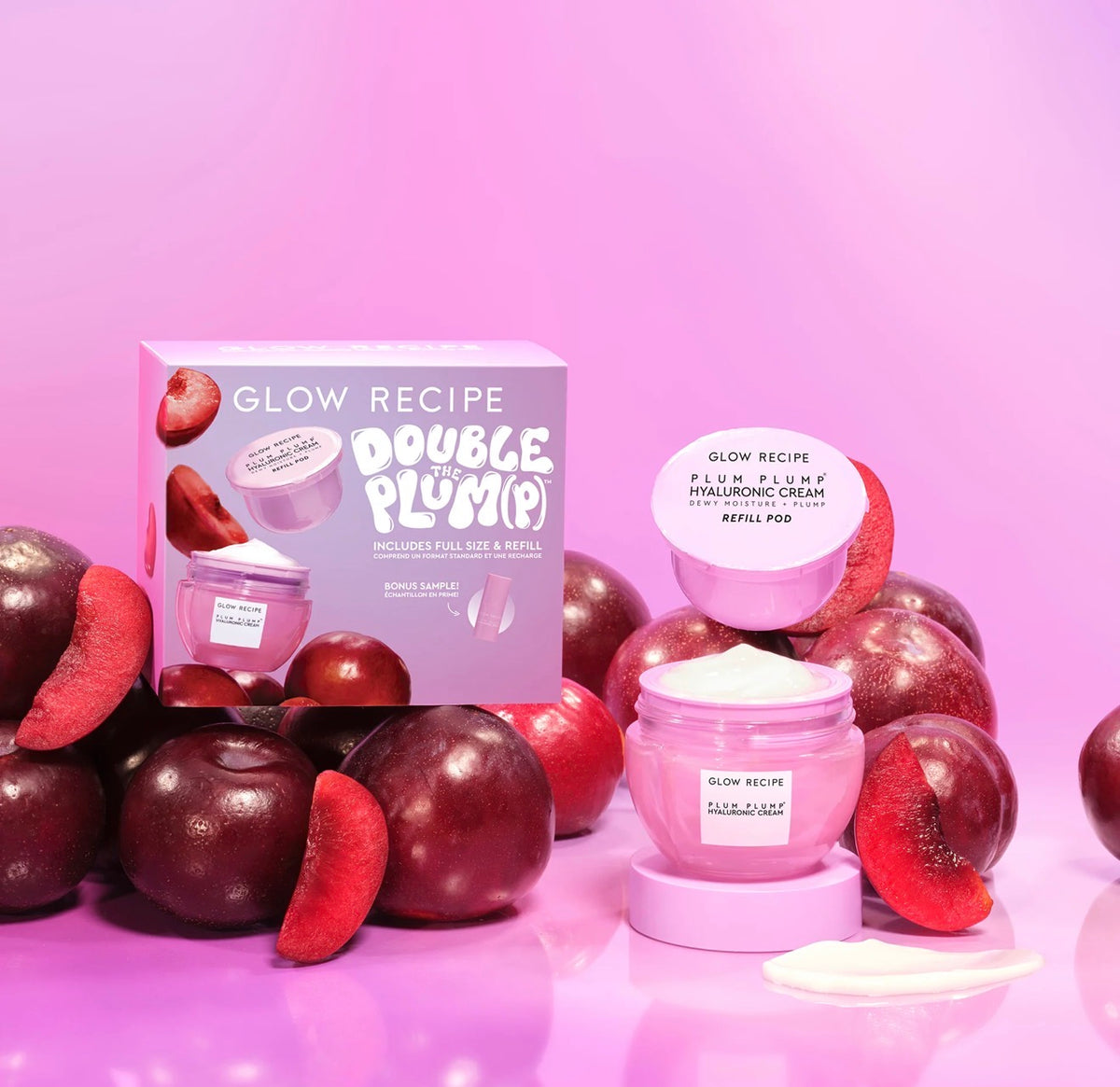 Glow Recipe Double the Plum(p) Kit