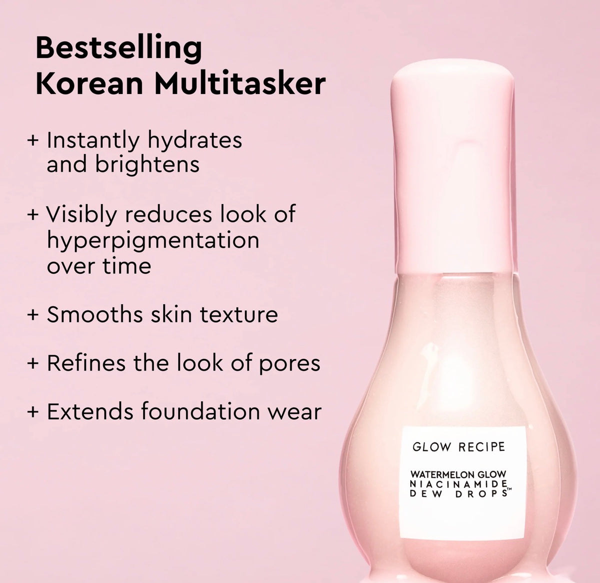 Glow Recipe Watermelon Glow Niacinamide Dew Drops Serum 40ml