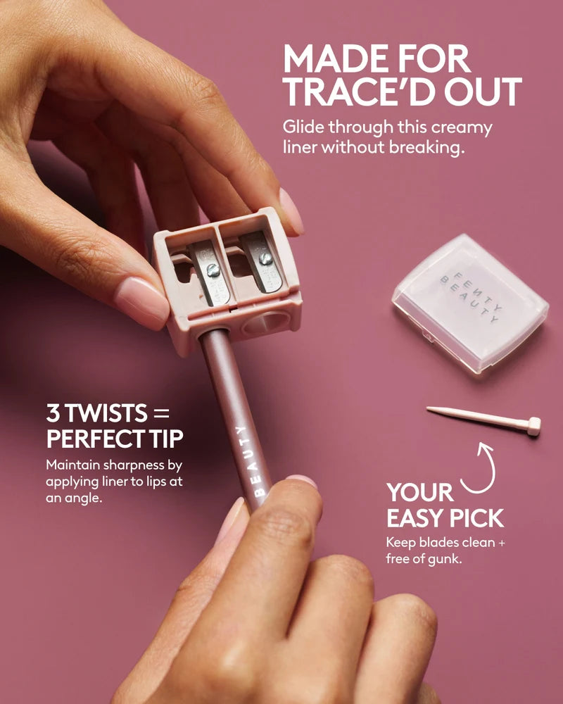 Fenty Beauty Trace'd Out Dual Pencil Sharpener