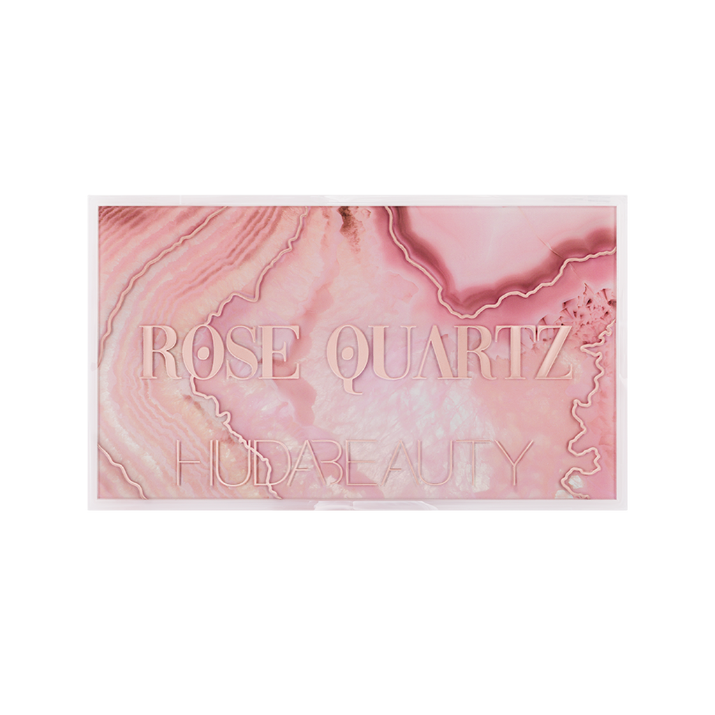 Paleta de sombras de ojos de cuarzo rosa