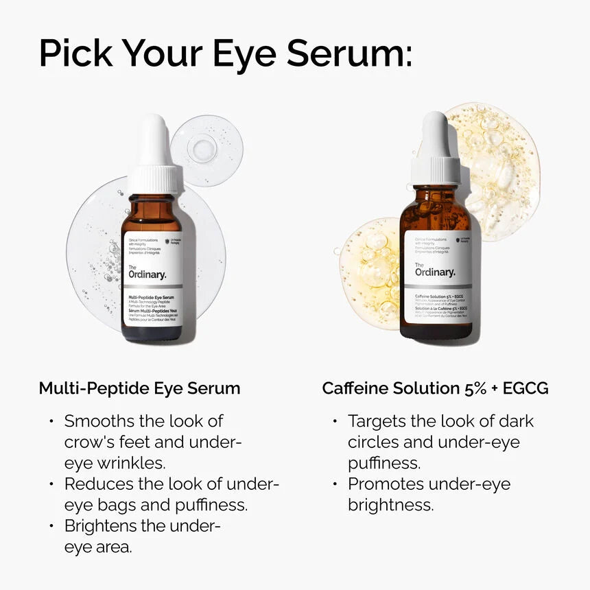 Suero multipéptido para ojos