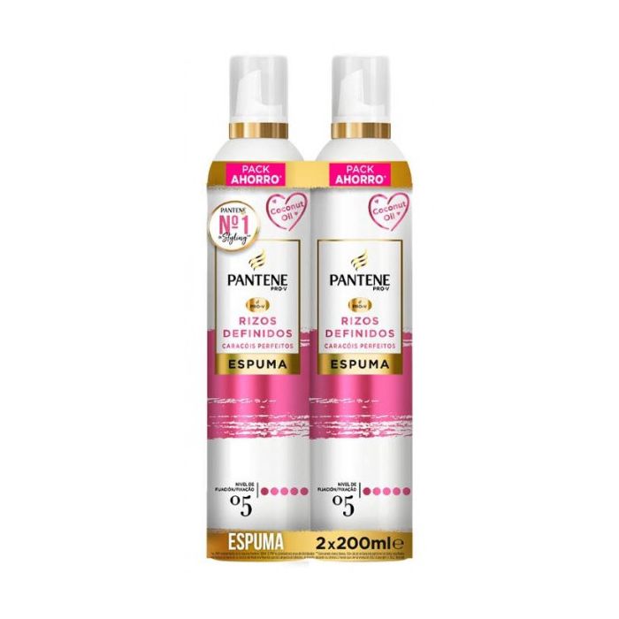 Pantene Pro-V Espuma Nutritiva para Cabello Rizos Definidos Lacas y fijadores
