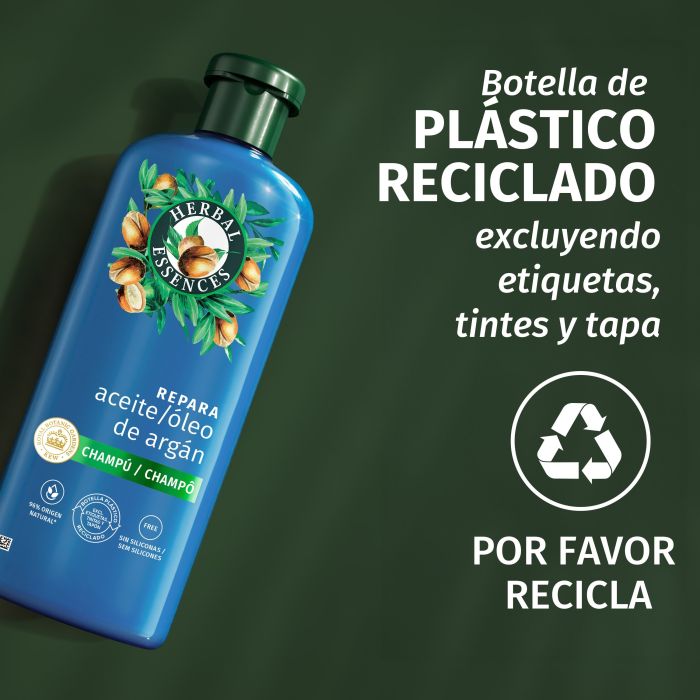 Herbal Essences Champú Reparador Aceite de Argán Champús
