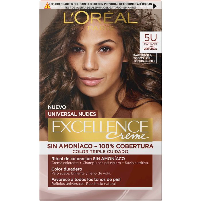 L'Oréal París Excellence Creme Tintes Universal Nudes Tintes sin amoníaco