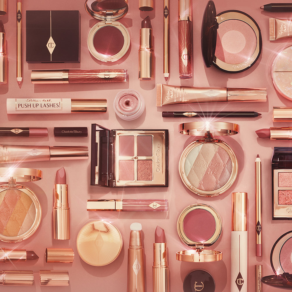 Charlotte Tilbury Pillow Talk collection — Cheek To Chic in collection still life