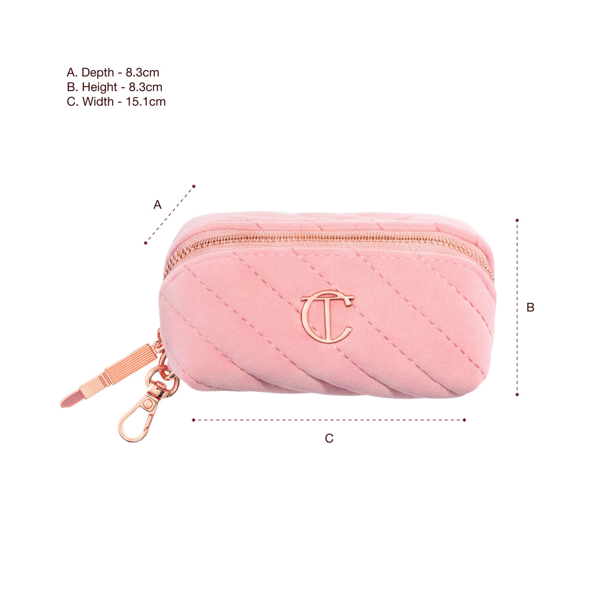 Pillow Talk Everyday icons Bag Dimensions 