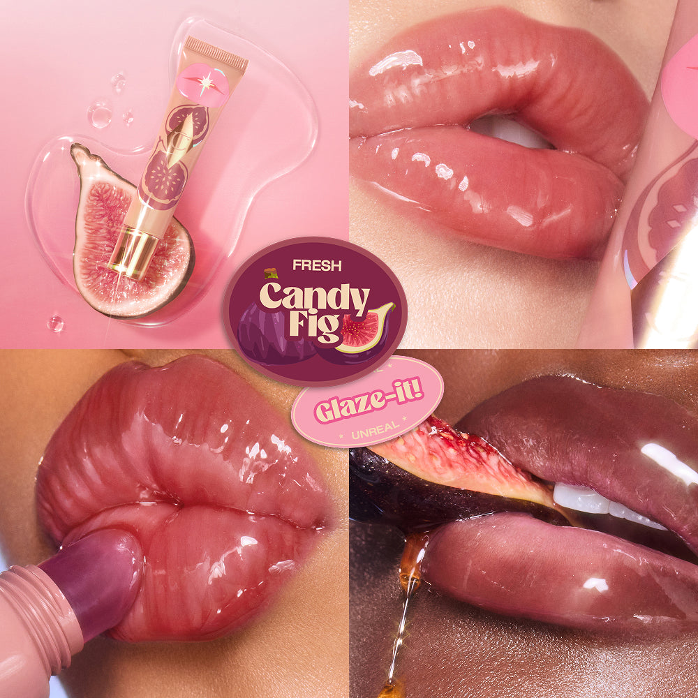 UNREAL LIP OIL CandyFig CloseUp
