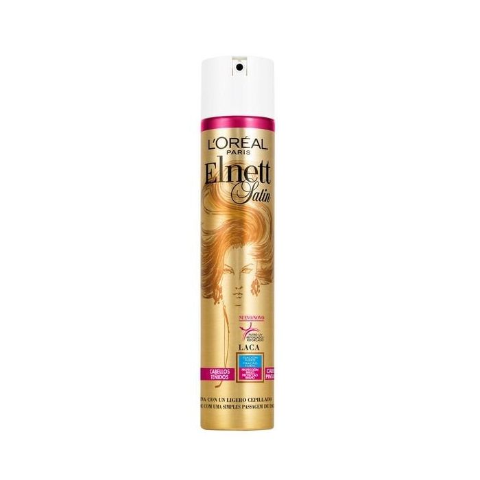 L'Oréal París Elnett Satin Laca para Cabellos Teñidos Lacas y fijadores