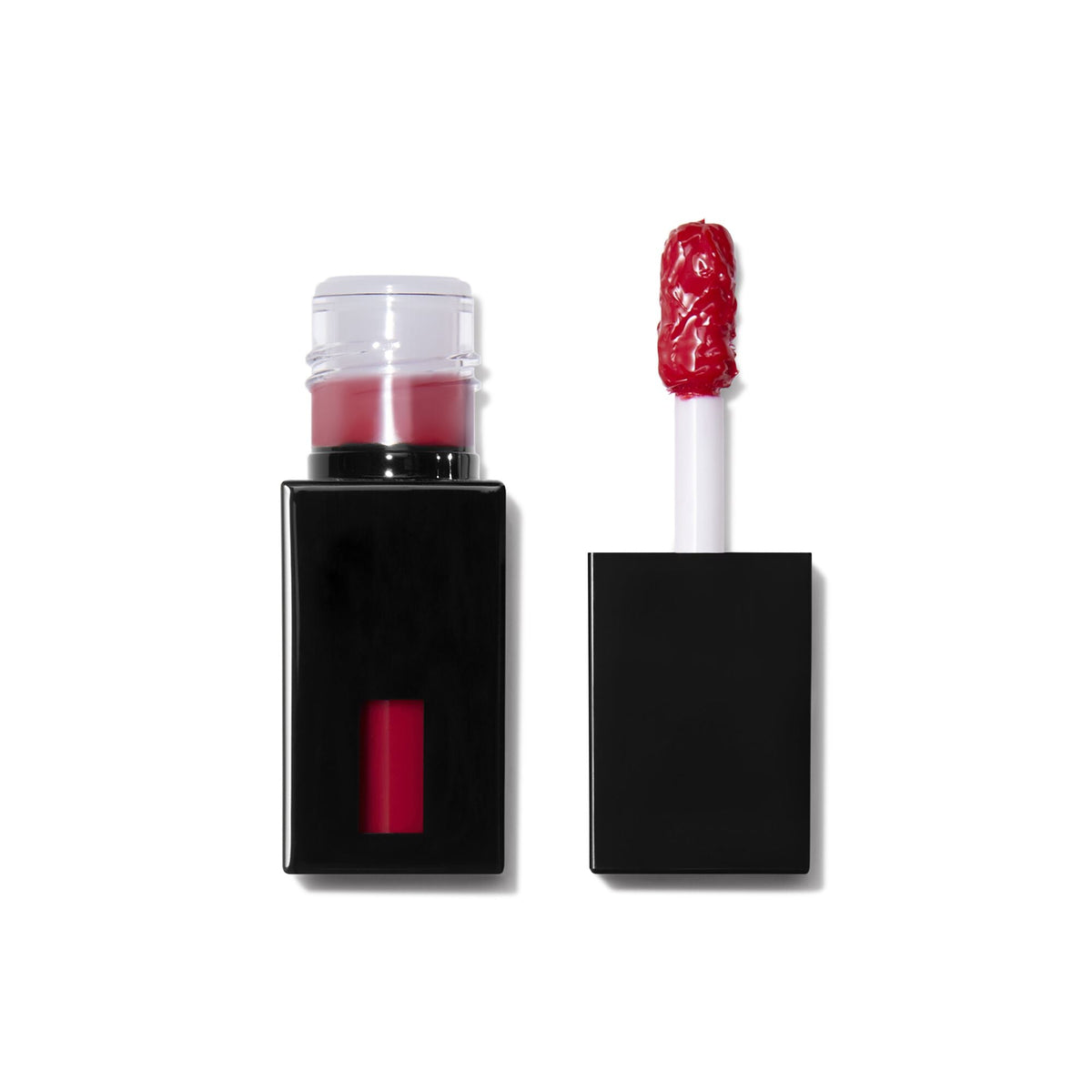 e.l.f. Glossy Lip Stain Fiery Red — original packaging shade view 15