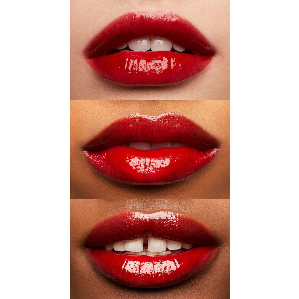 e.l.f. Glossy Lip Stain Fiery Red — original packaging shade view 17