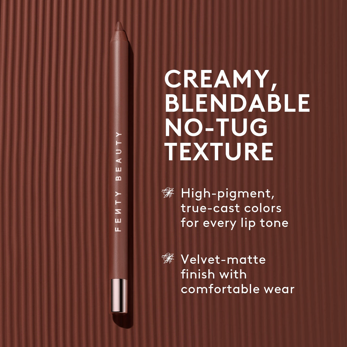 Fenty Beauty Trace'd Out Longwear Waterproof Pencil Lip Liner — Apri'Caught