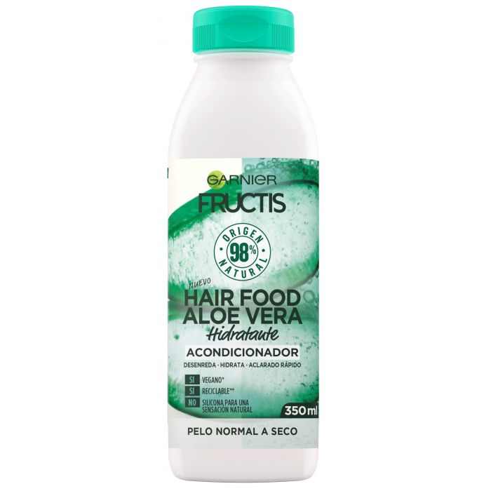 Garnier Fructis Hair Food Aloe Vera Acondicionador Hidratante Acondicionadores sin siliconas