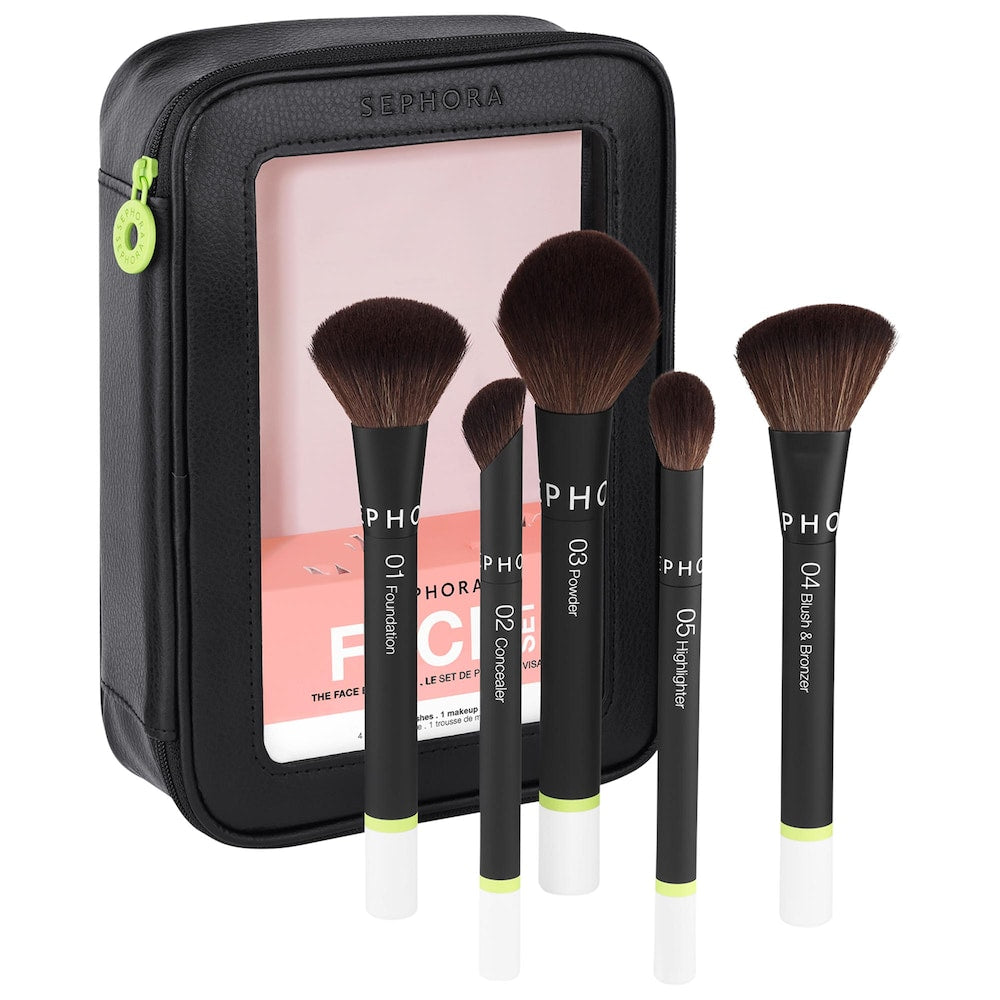 SEPHORA COLLECTION The Face Brush Set — Default Title — photo 1