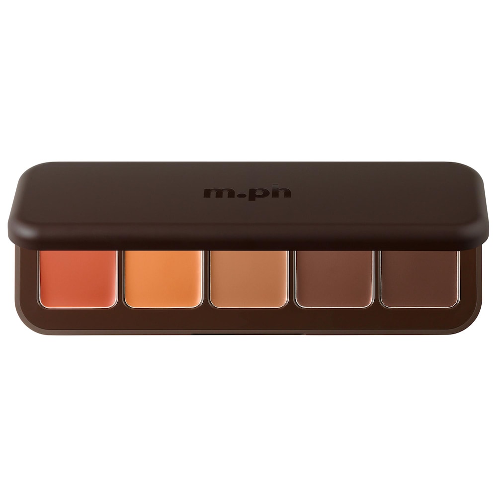 m.ph by Mary Phillips Underpainting Face Highlight & Contour Palette — Deep — photo 1