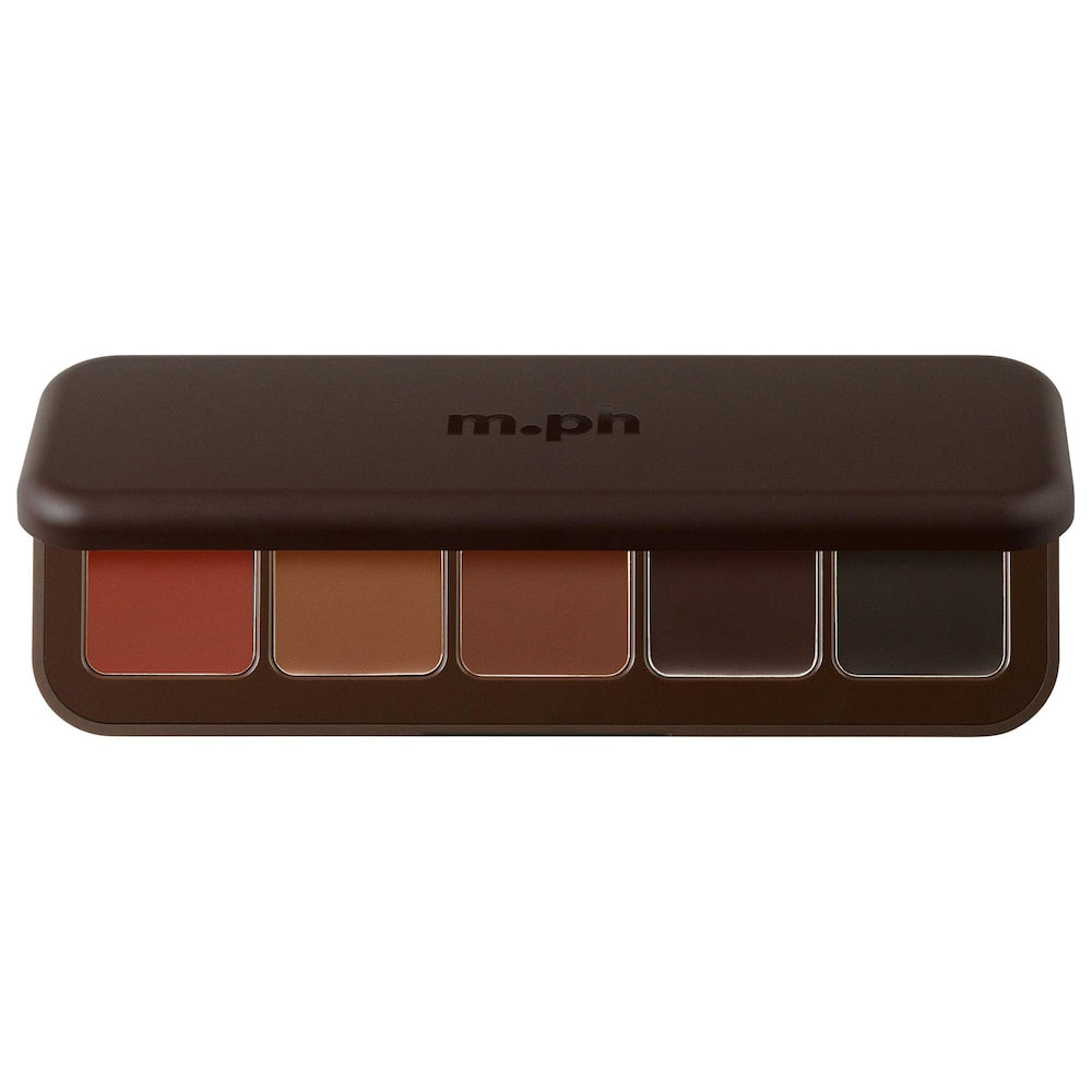 m.ph by Mary Phillips Underpainting Face Highlight & Contour Palette — Deep Rich — photo 1