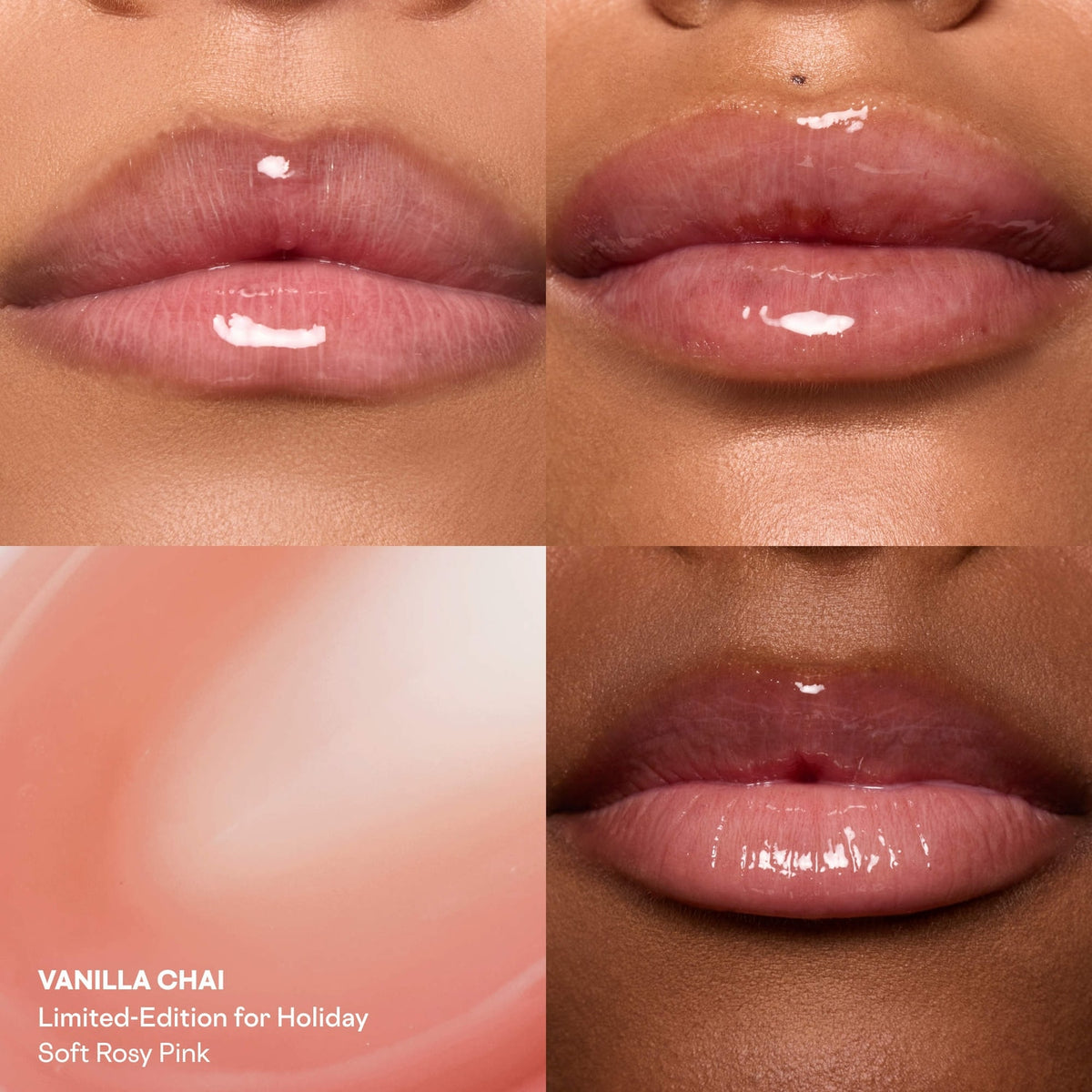 PATRICK TA Major Headlines Double-Take Crème & Powder Blush Duo & Lip Balm Makeup Gift Set in Something Sweet, Vanilla Chai Image 5