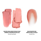 PATRICK TA Major Headlines Double-Take Crème & Powder Blush Duo & Lip Balm Makeup Gift Set in Something Sweet, Vanilla Chai Image 3