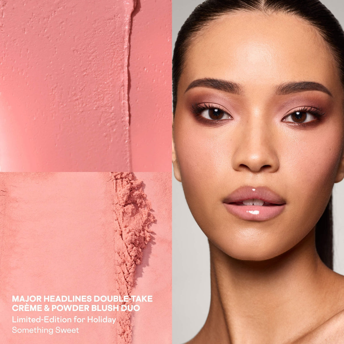 PATRICK TA Major Headlines Double-Take Crème & Powder Blush Duo & Lip Balm Makeup Gift Set in Something Sweet, Vanilla Chai Image 4