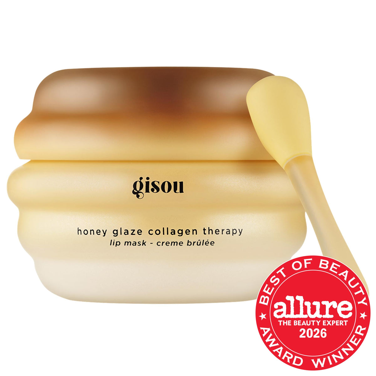 Gisou - Honey Glaze Collagen Therapy Lip Mask 0.5oz/15g Gisou Honey Glaze Collagen Therapy Lip Mask best of beauty 2026