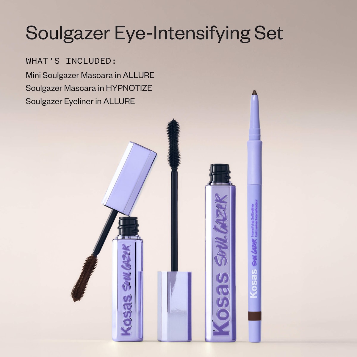 Kosas Soulgazer Eye-Intensifying Mascara & Eyeliner Gift Set — photo 4