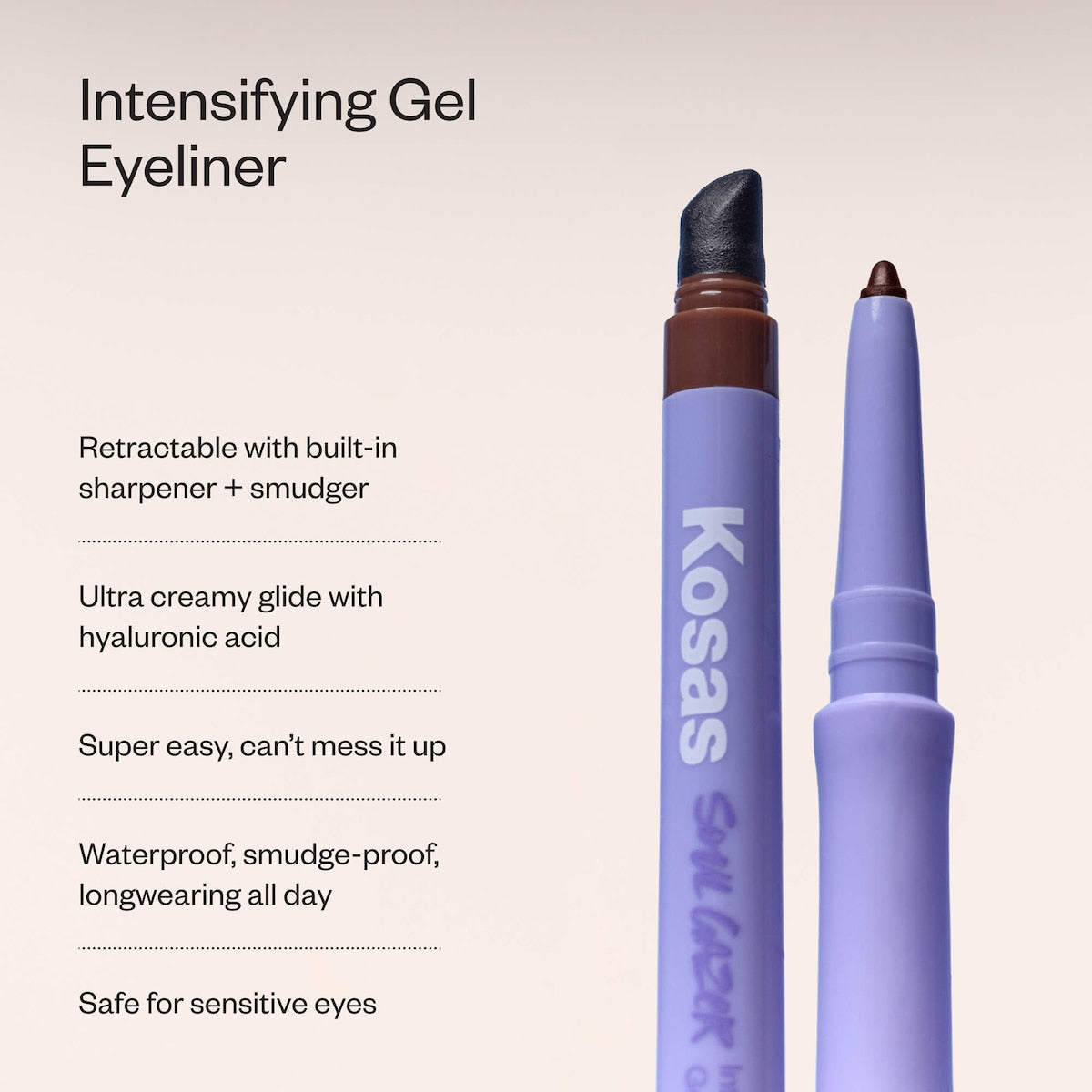 Kosas Soulgazer Eye-Intensifying Mascara & Eyeliner Gift Set — photo 7