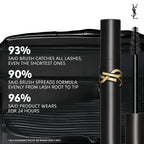 Yves Saint Laurent Lash Clash Mini Black & Brown Mascara Duo — photo 5