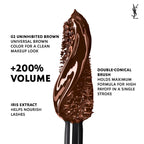 Yves Saint Laurent Lash Clash Mini Black & Brown Mascara Duo — photo 6