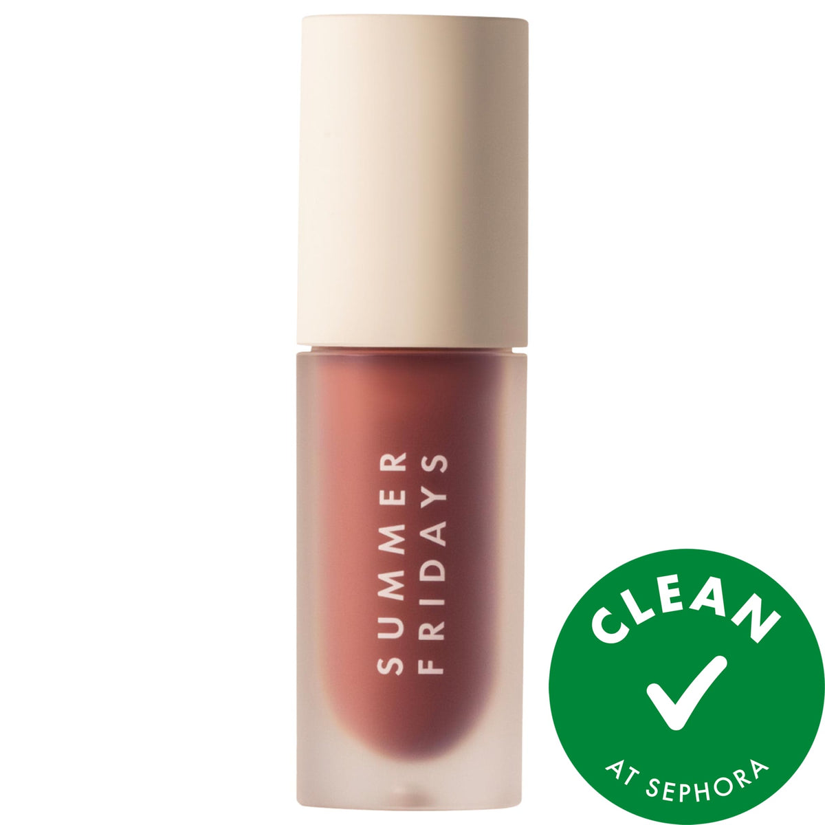 Summer Fridays Dream Lip Oil for Moisturizing Sheer Coverage in Warm Beige