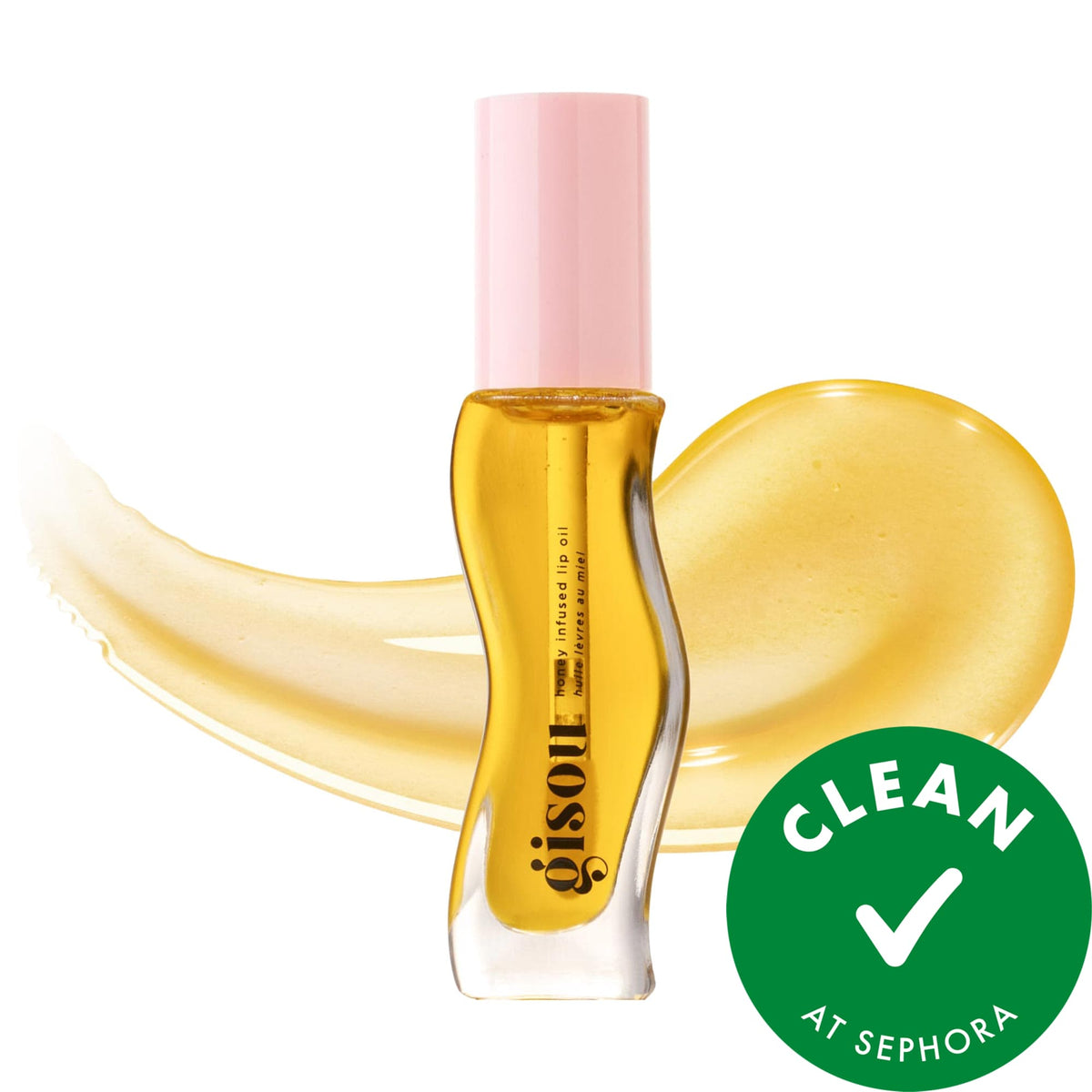 Gisou Honey Infused Hydrating Lip Oil in Honey Gold