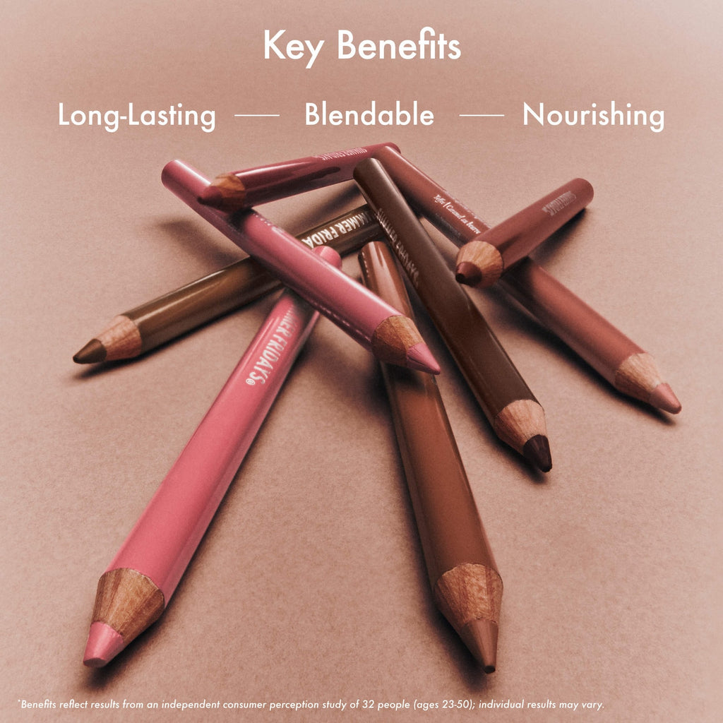 Summer Fridays SoftLine Lip Liner Creamy Sculpting Lip Pencil in Sugar - soft cool pink Image 3