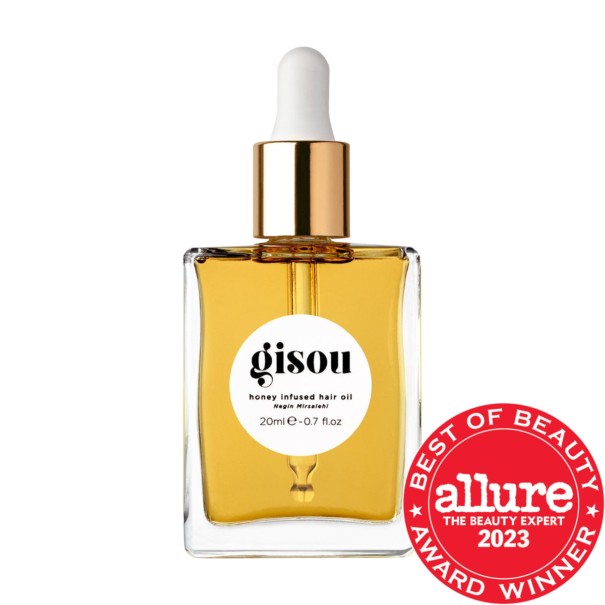 Gisou Mini Honey Infused Hair Oil in 0.7 oz/ 20 mL