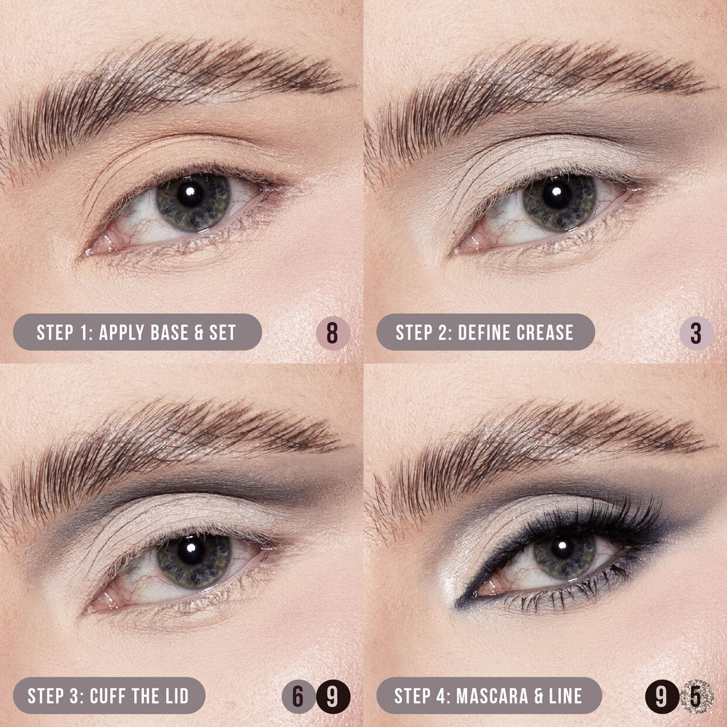 HUDA BEAUTY Creamy Obsessions Eyeshadow Palette Greige