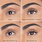 HUDA BEAUTY LEGIT LASHES Double-Ended Volumizing and Lengthening Mascara in Very Vanta Image 2