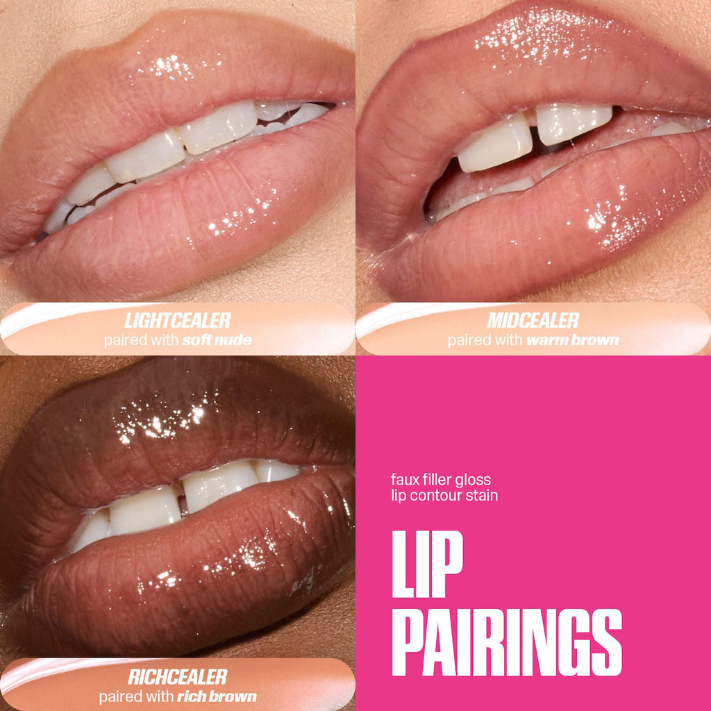 Huda Beauty Faux Filler Lip Gloss - RichCealer 5