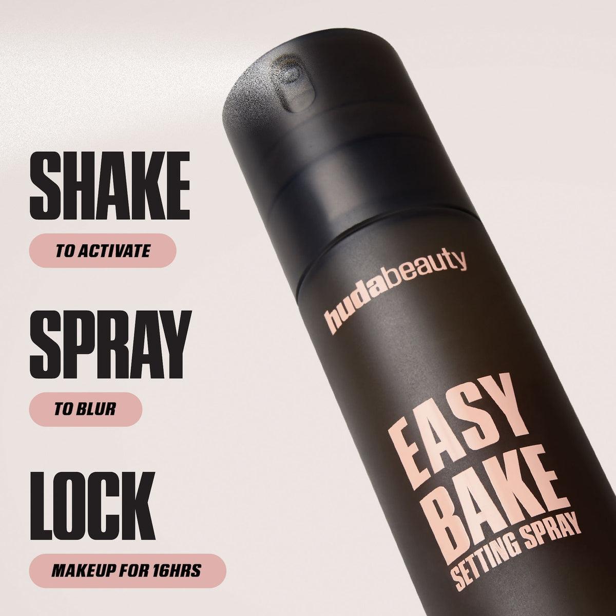 HUDA BEAUTY Easy Bake Blurring Setting Spray with 16-Hour Wear in 3.38 oz / 100 ml Image 6