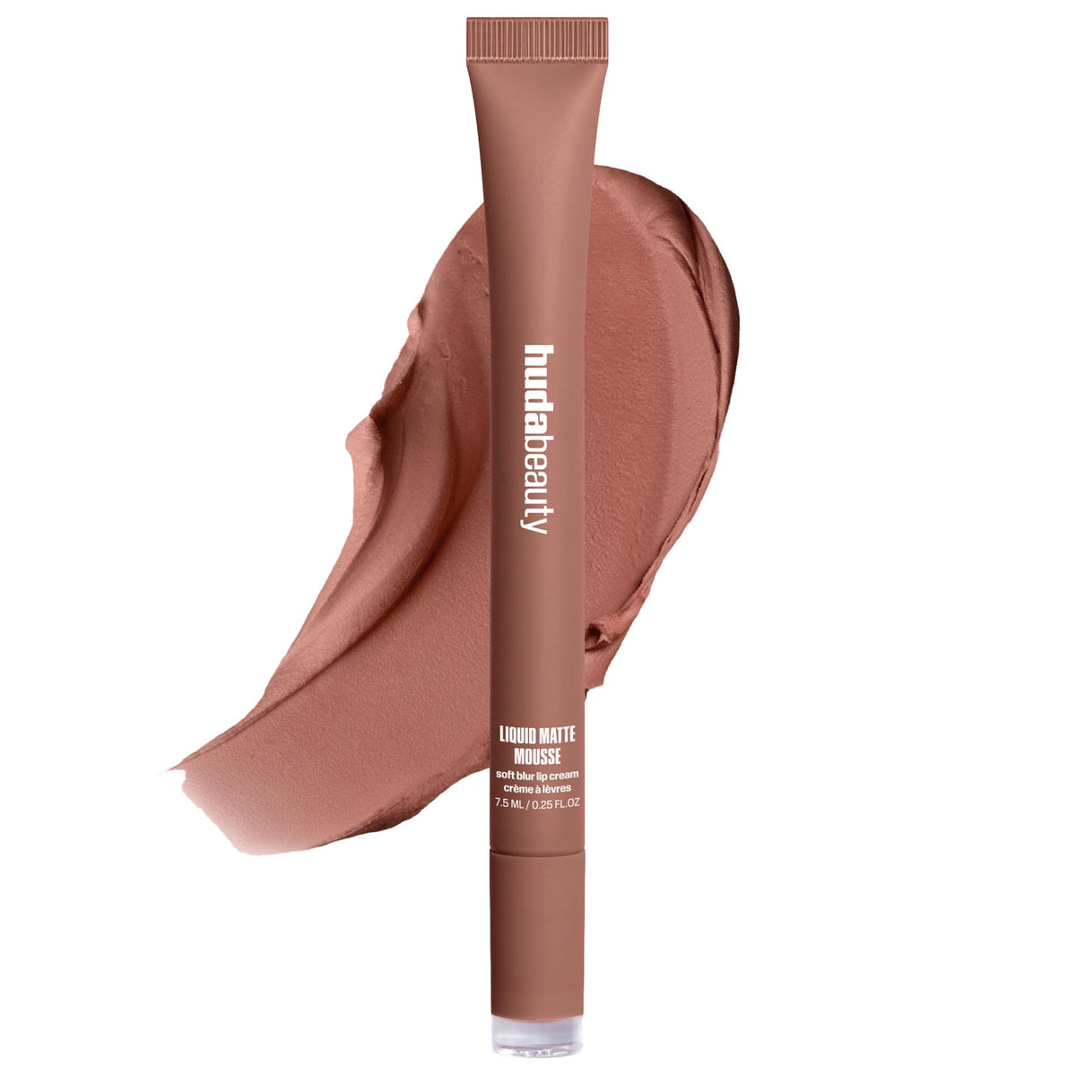 HUDA BEAUTY Liquid Matte Mousse Soft Blur Lip Cream in Mocha Mauve