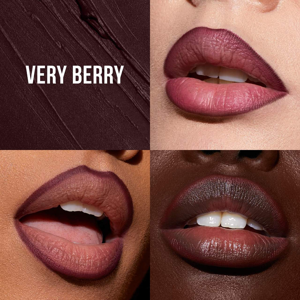 HUDA BEAUTY Lip Contour 2.0 Automatic Matte Lip Pencil in Very Berry Image 2