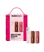 HUDA BEAUTY Habibti Lip & Cheek Best Sellers Kit Bronze Nudes