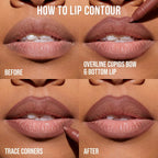 HUDA BEAUTY Lip Contour 2.0 Automatic Matte Lip Pencil in Very Berry Image 4