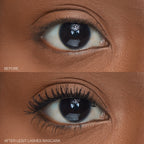 HUDA BEAUTY LEGIT LASHES Double-Ended Volumizing and Lengthening Mascara in Very Vanta Image 3