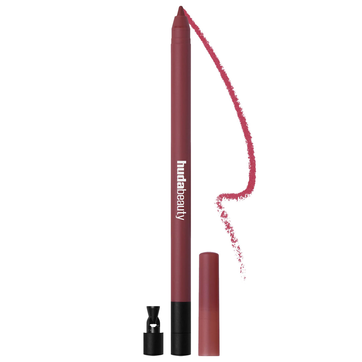 HUDA BEAUTY Lip Contour 2.0 Automatic Matte Lip Pencil in Deep Rose
